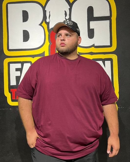 PLAYERA LISA VINO B&F