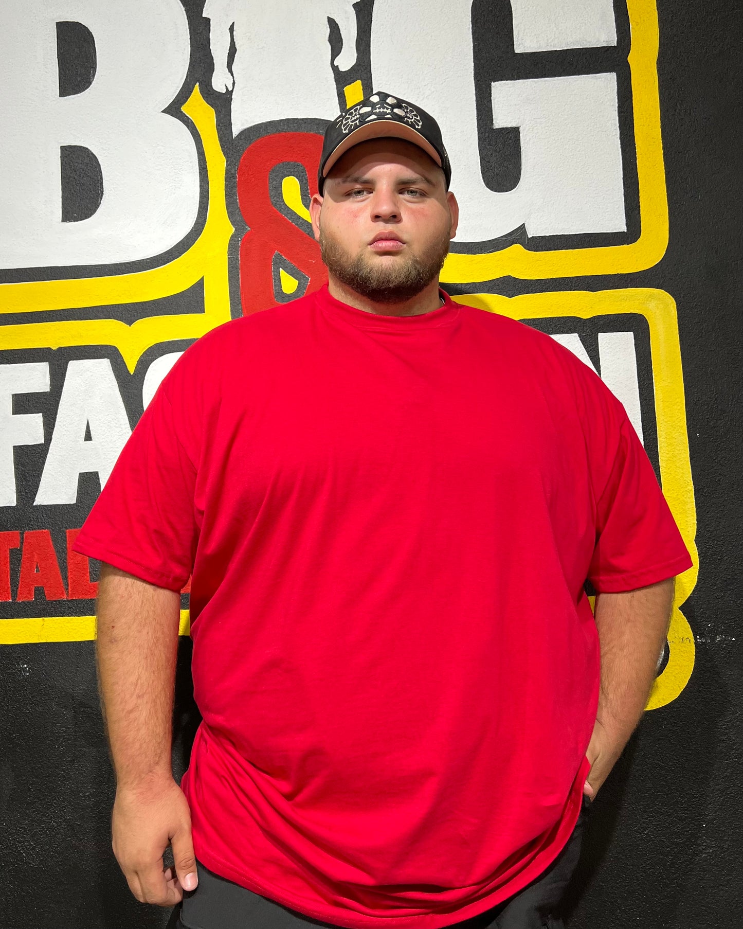 PLAYERA LISA ROJO B&F