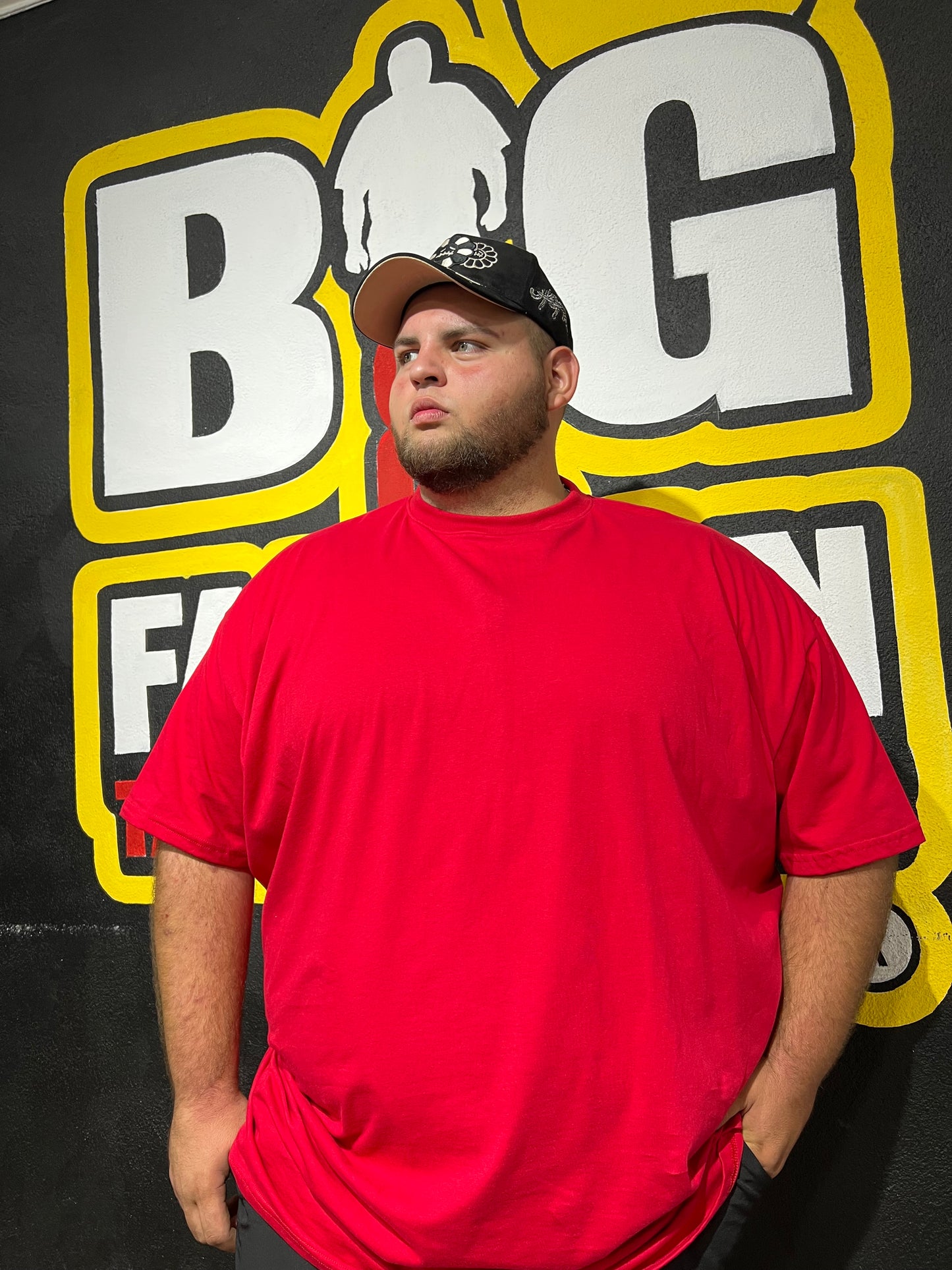 PLAYERA LISA ROJO B&F